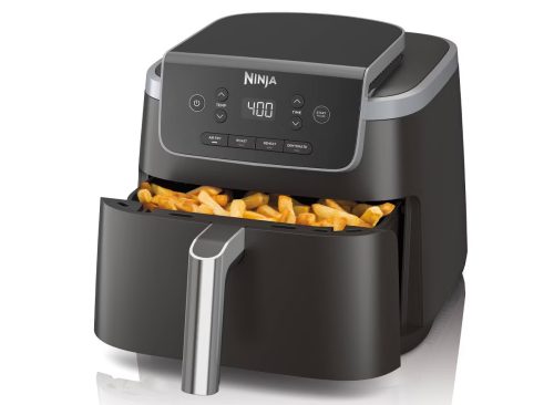Ninja Air Fryer Pro 4-in-1 AF141: 5-Quart, 1750W, Dishwasher-Safe Parts, Gray, Metal & Plastic