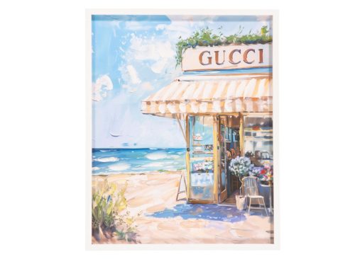 OLIVER 24x30 By The Sea Store Shadow Box Wall Art