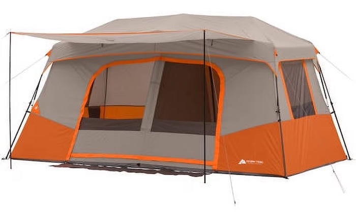 Ozark Trail 11-Person Instant 3-Room Family Camping Tent