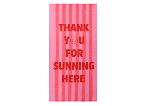 Printed Beach Towel