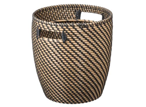 RĂ…GKORN Plant pot, indoor/outdoor dark gray/beige, 9 ½ "