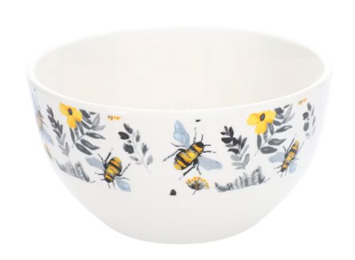 Royal Norfolk Ceramic Bee Bowls, 5.5 in.