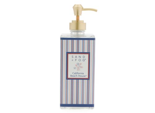 SAND AND FOG 16.9oz 4th Of July Stripes Soap In Glass Bottle