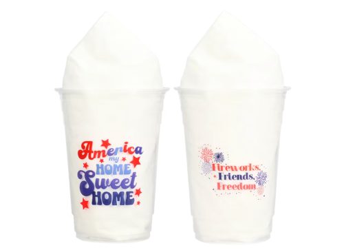 Seasonal Collection Patriotic-themed Tumblers, Assorted Designs, 8-pc Pack.