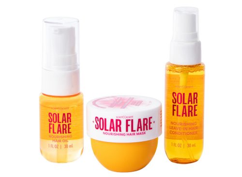 Solar Flare Brazilian Caramel Dreams Nourishing Hair Care Trio