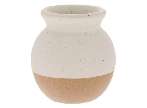Speckled Two-Tone Vase