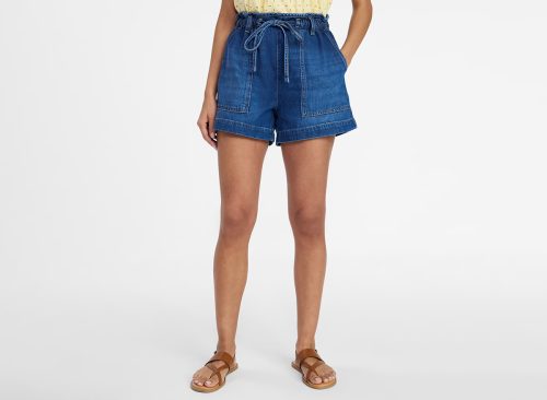 Time and Tru Women's Drapey Utility Shorts, 4" Inseam, Sizes XS-XXXL