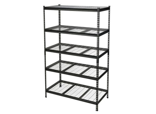 U.S. GENERAL 5-Tier Boltless Steel Garage Shelving, 48 in. x 24 in. x 78 in.