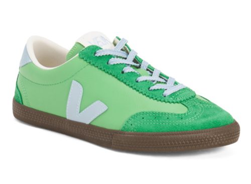 VEJA Made In Brazil Leather Volley Sneakers