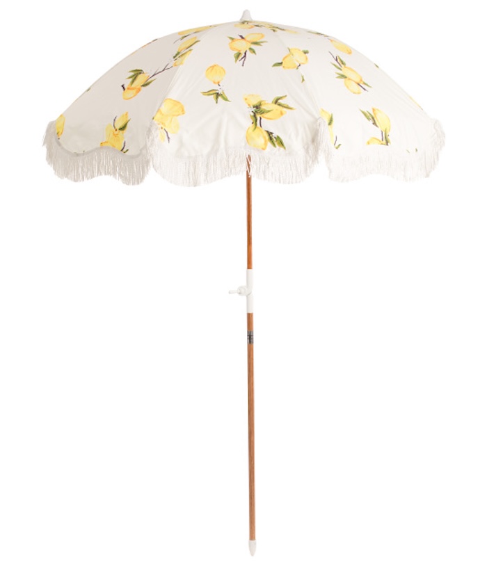 Business & Pleasure Vintage Lightweight Tilting Beach Umbrella