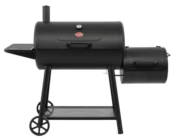 Char-Griller Smokin' Champ Charcoal Grill Offset Smoker