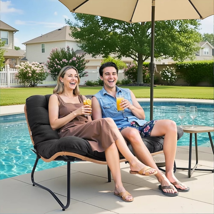 Crestlive Products Outdoor Patio Loveseat