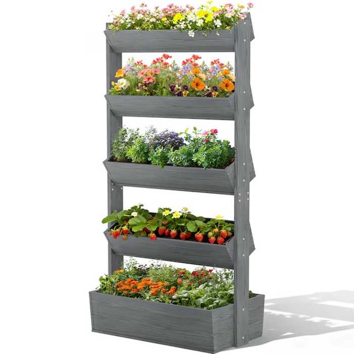 DOCRED 5-Tier Vertical Raised Garden Bed