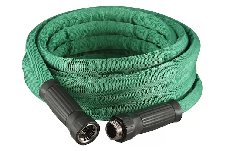 GroundWork 25 ft. Fiber Jacket Garden Hose