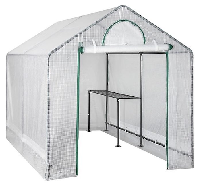 GroundWork 6 x 8ft. Heavy-Duty Greenhouse