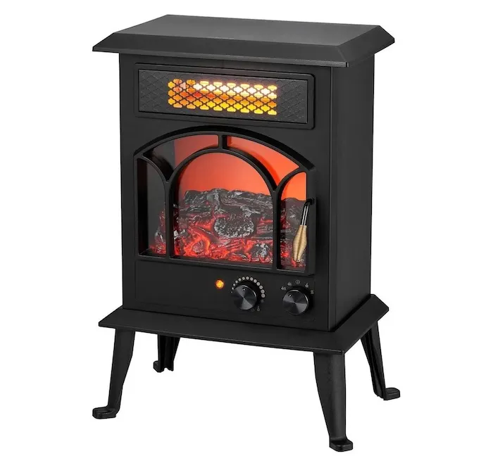 Wood Stove Style Electric Heater