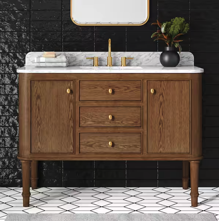 Home Decorators Collection Collette Oak Bath Vanity