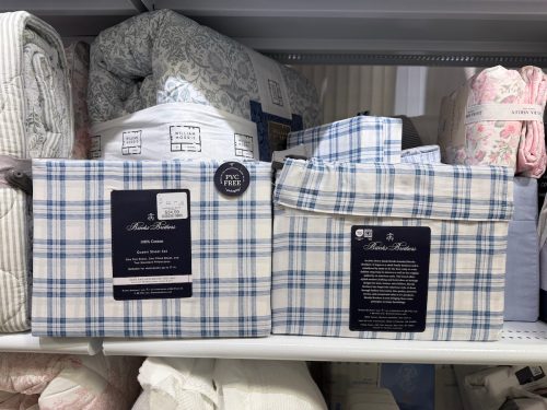 homegoods-pottery-barn-plaid-sheets