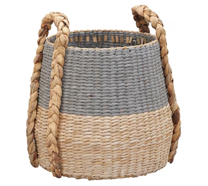 Household Essentials Cattail and Paper Terra Basket