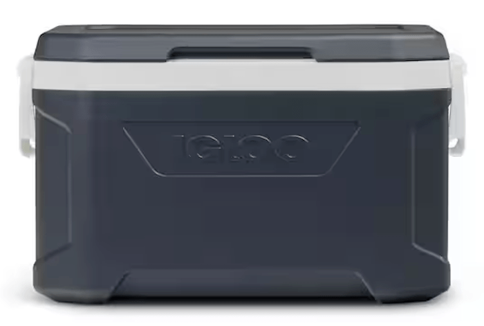 Igloo Profile II 50 qt. Chest Cooler-Jet Carbon Gray