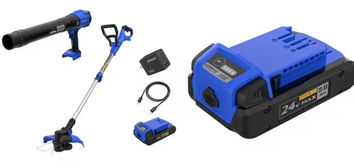 Kobalt Max Trim & Clear Extended Runtime Kit