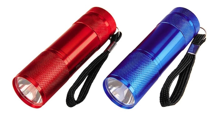 LED Mini Flashlights, 2-Pack
