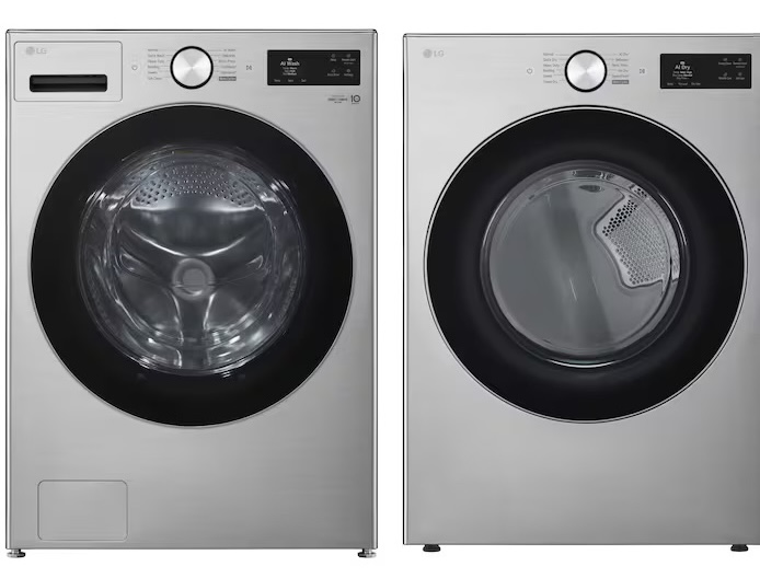 LG Stackable Steam Laundry Pair