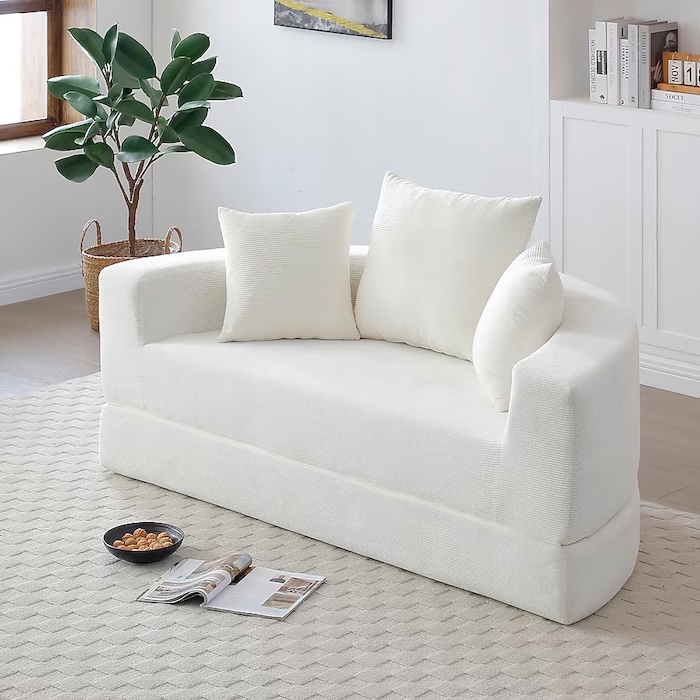 LUXEYARD Convertible Circular Sofa Bed & Floor Lounge