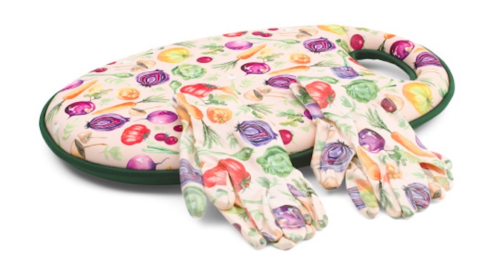 Martha Stewart Garden Kneeler And Garden Gloves Set