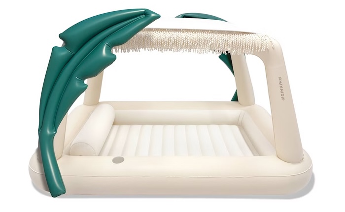 MINNIDIP Oasis Palms Cabana Tanning Pool and Float