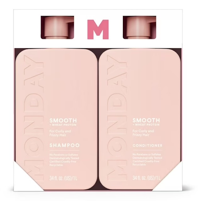 Monday Haircare Smooth Shampoo and Conditioner Set