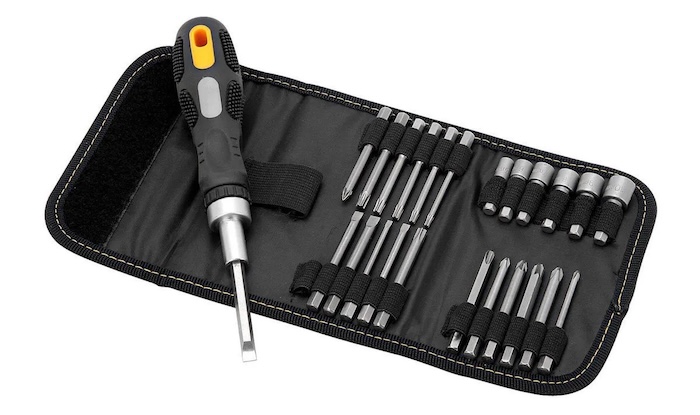 Pittsburgh Ratcheting Screwdriver Set, 26-Piece