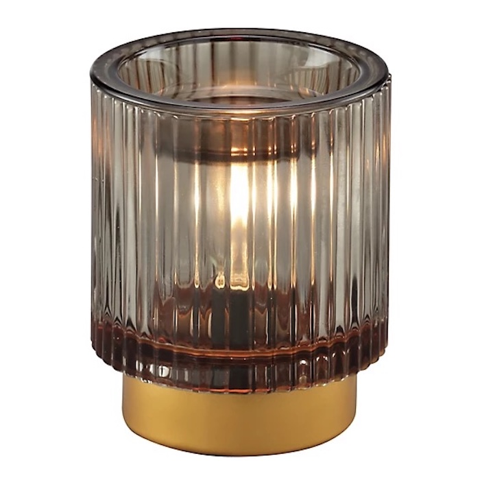 Red Shed Light-Up Glass Wax Warmer