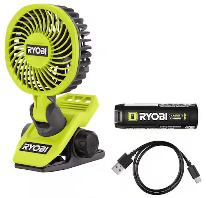 Ryobi Clamp Fan Kit
