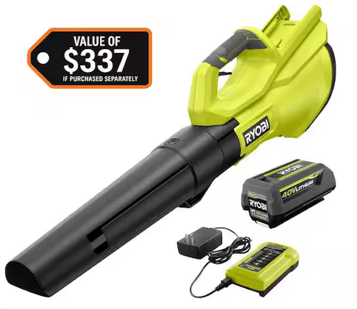 Ryobi Battery-Powered Leaf Blower