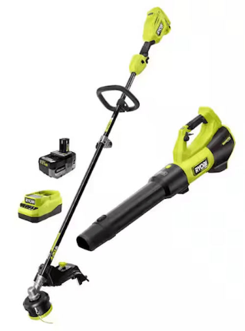 Ryobi String Trimmer & Leaf Blower Combo Kit