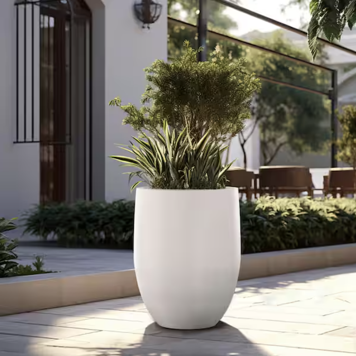 Sapcrete Concrete Cylinder Planter