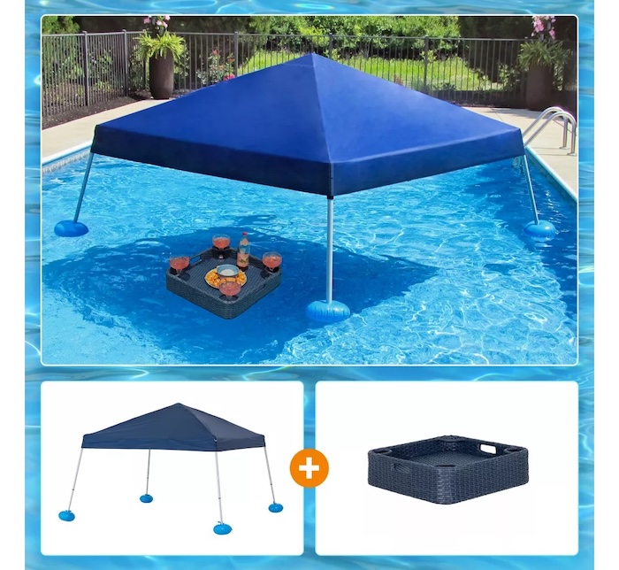 Sunjoy Floating Pool Canopy