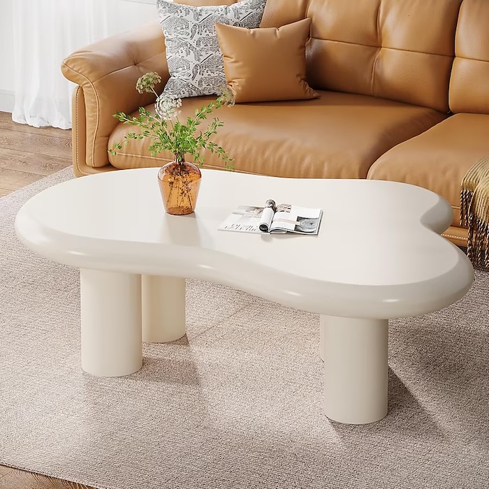 Tribesigns White Cloud Coffee Table