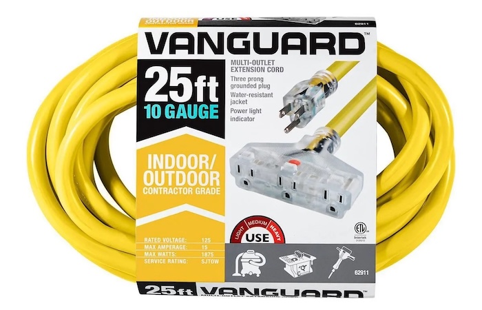 Vanguard Multiple Outlet Extension Cord