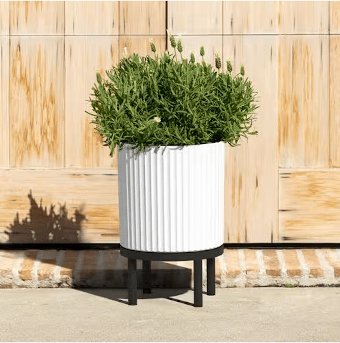 Veradek Medium Round Planter with Stand