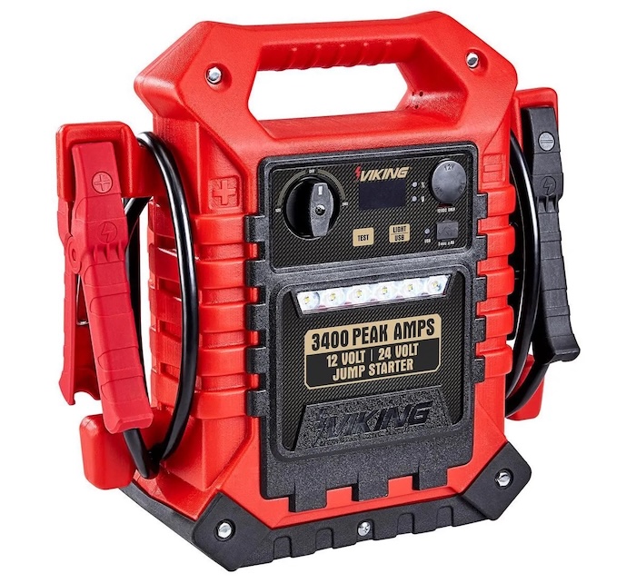 Viking Portable Car Battery Jump Starter and Power Pack