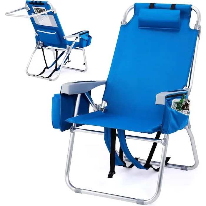 VINGLI Tall Beach Chair