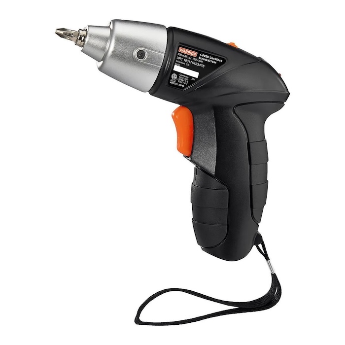Warrior Cordless Screwdriver Kit