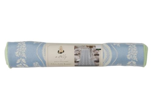 xo Holly by Holly Williams Floral Printed Fabric Table Runner with Piping, 2 Assorted Patterns