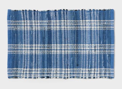 20"x30" Americana Denim Bath Rug Blue - Threshold™