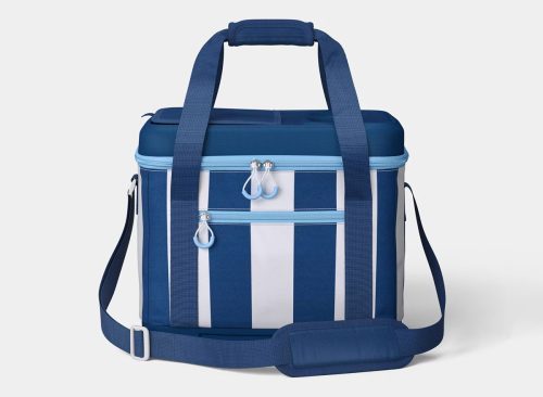 24 Cans/20.7qt Soft Sided Cooler Blue - Sun Squad™