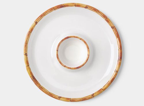 4gal Bamboo Border Chip and Dip Bowl - Threshold™