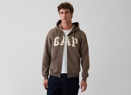 Adult VintageSoft Arch Logo Zip Hoodie