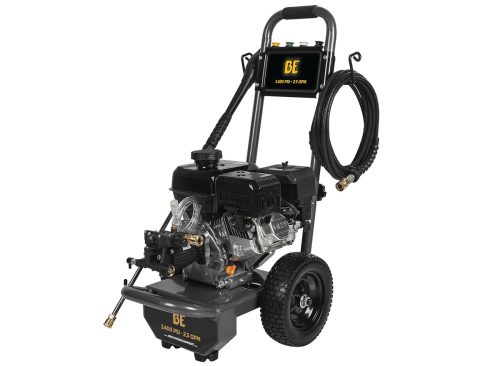 BE Power 3,400 PSI 2.5 GPM, 223cc, Cold Water Gas Pressure Washer